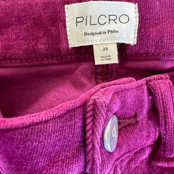 NWT Anthropologie Pilcro Skinny Corduroy High-Rise Jeans Size 25 - Picture 6 of 8
